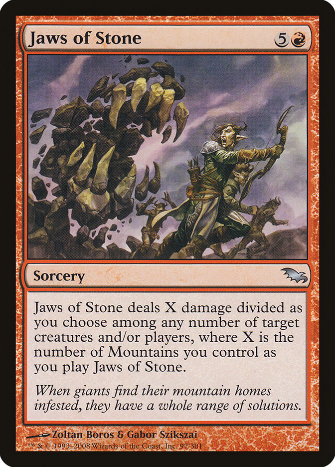 Jaws of Stone [Shadowmoor] | Deep Dive Games St. Marys