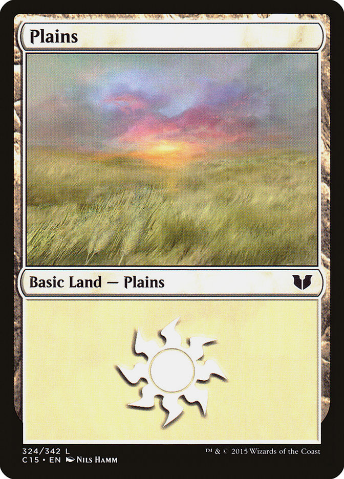 Plains (324) [Commander 2015] | Deep Dive Games St. Marys