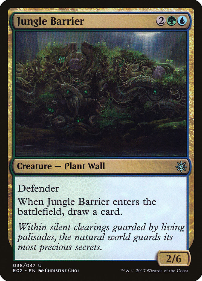 Jungle Barrier [Explorers of Ixalan] | Deep Dive Games St. Marys