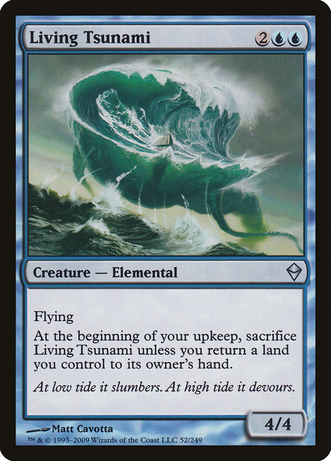 Living Tsunami [Zendikar] | Deep Dive Games St. Marys