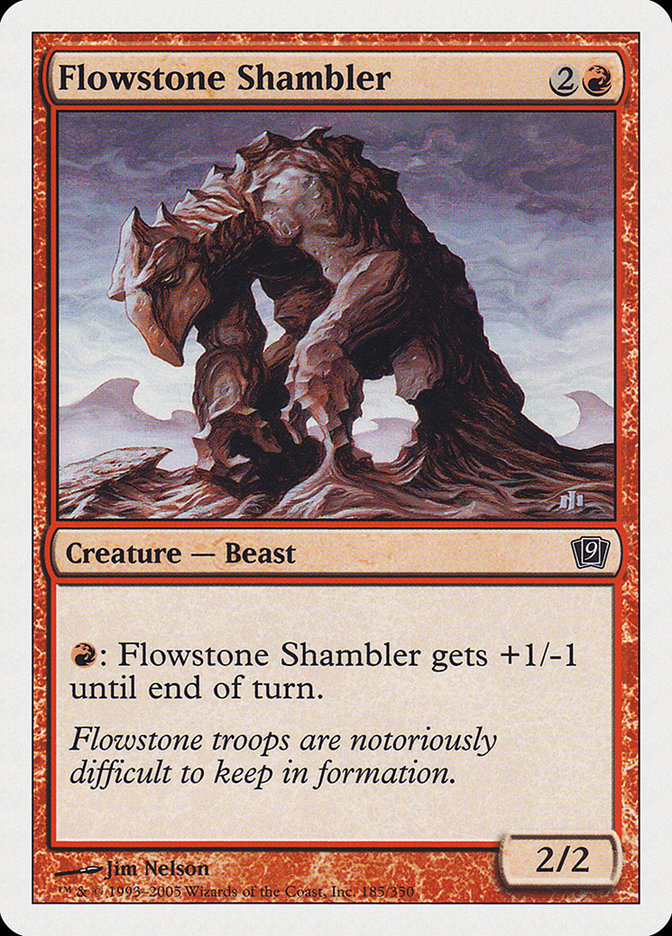 Flowstone Shambler [Ninth Edition] | Deep Dive Games St. Marys