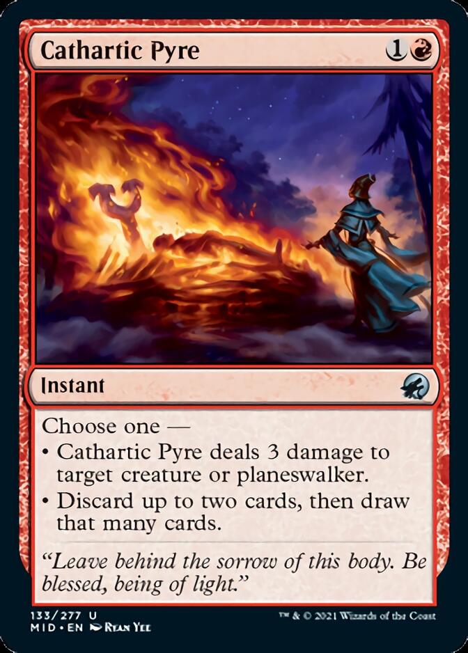 Cathartic Pyre [Innistrad: Midnight Hunt] | Deep Dive Games St. Marys