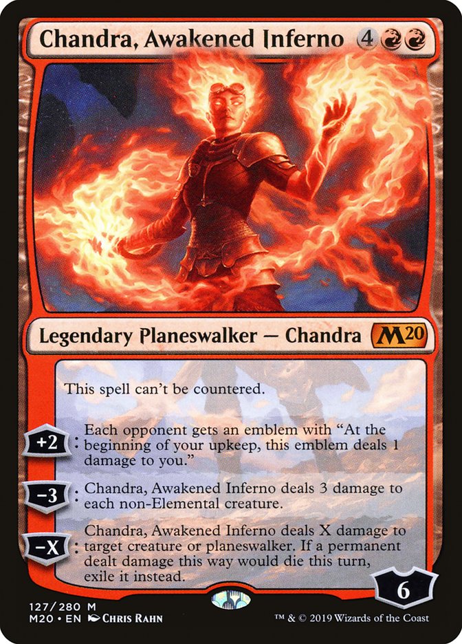 Chandra, Awakened Inferno [Core Set 2020] | Deep Dive Games St. Marys