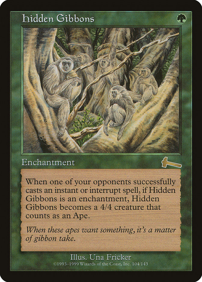 Hidden Gibbons [Urza's Legacy] | Deep Dive Games St. Marys