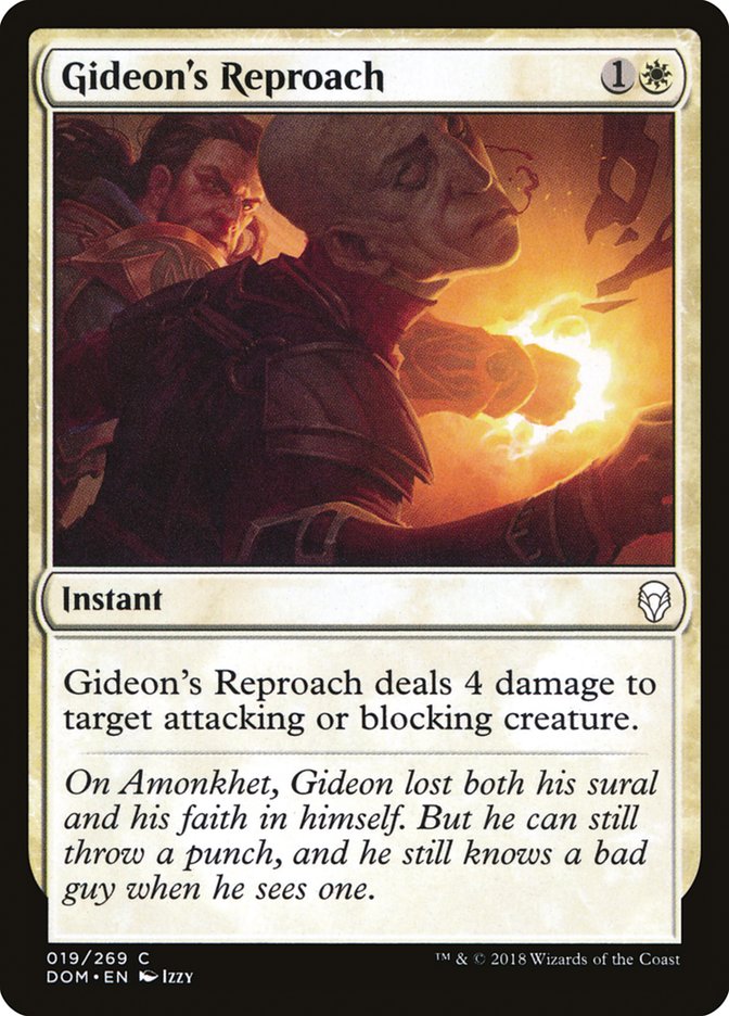 Gideon's Reproach [Dominaria] | Deep Dive Games St. Marys