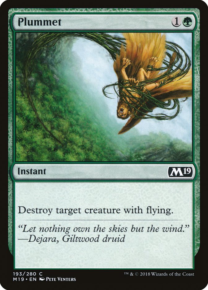 Plummet [Core Set 2019] | Deep Dive Games St. Marys