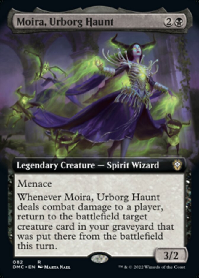 Moira, Urborg Haunt (Extended Art) [Dominaria United Commander] | Deep Dive Games St. Marys