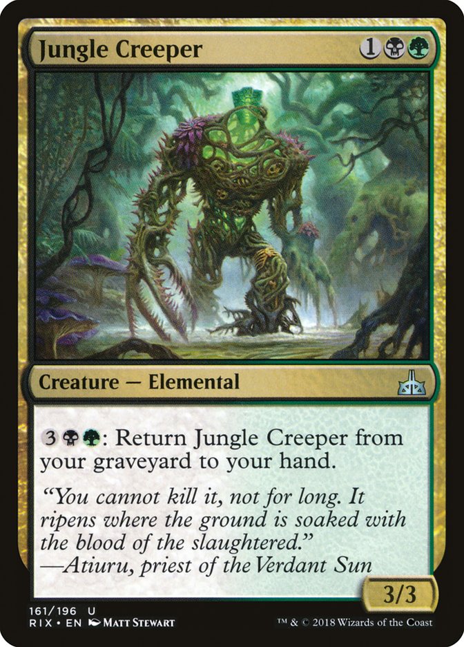 Jungle Creeper [Rivals of Ixalan] | Deep Dive Games St. Marys