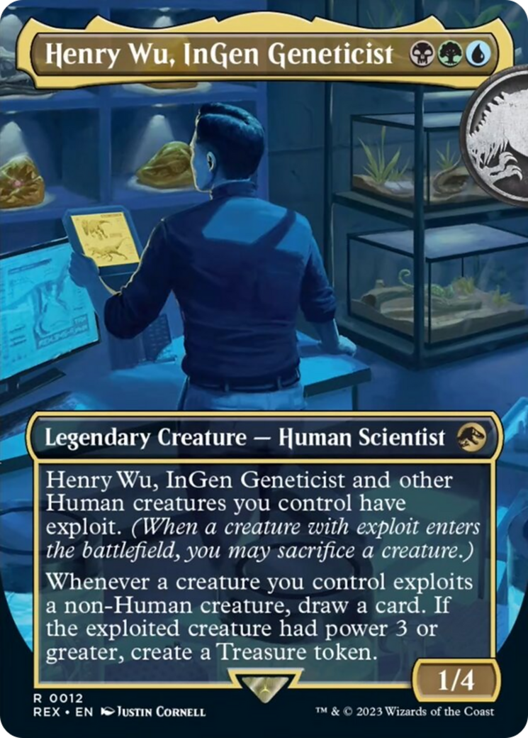 Henry Wu, InGen Geneticist (Borderless) [Jurassic World Collection] | Deep Dive Games St. Marys