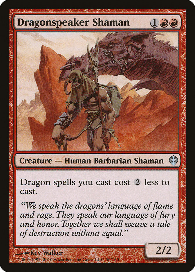 Dragonspeaker Shaman [Archenemy] | Deep Dive Games St. Marys