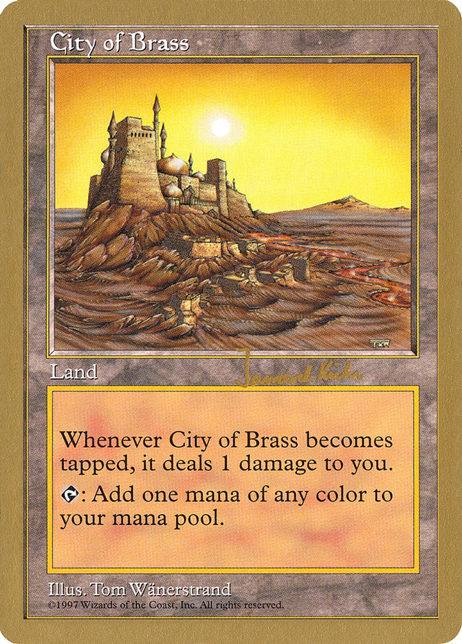 City of Brass (Janosch Kuhn) [World Championship Decks 1997] | Deep Dive Games St. Marys