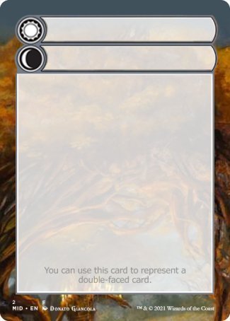 Helper Card (2/9) [Innistrad: Midnight Hunt Tokens] | Deep Dive Games St. Marys