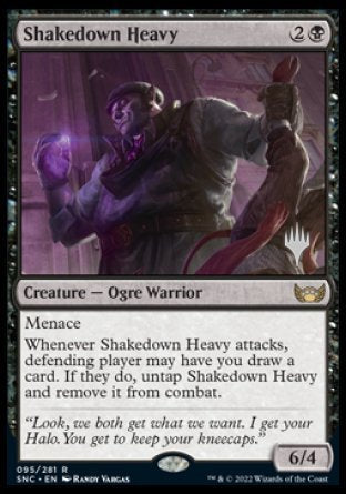 Shakedown Heavy (Promo Pack) [Streets of New Capenna Promos] | Deep Dive Games St. Marys