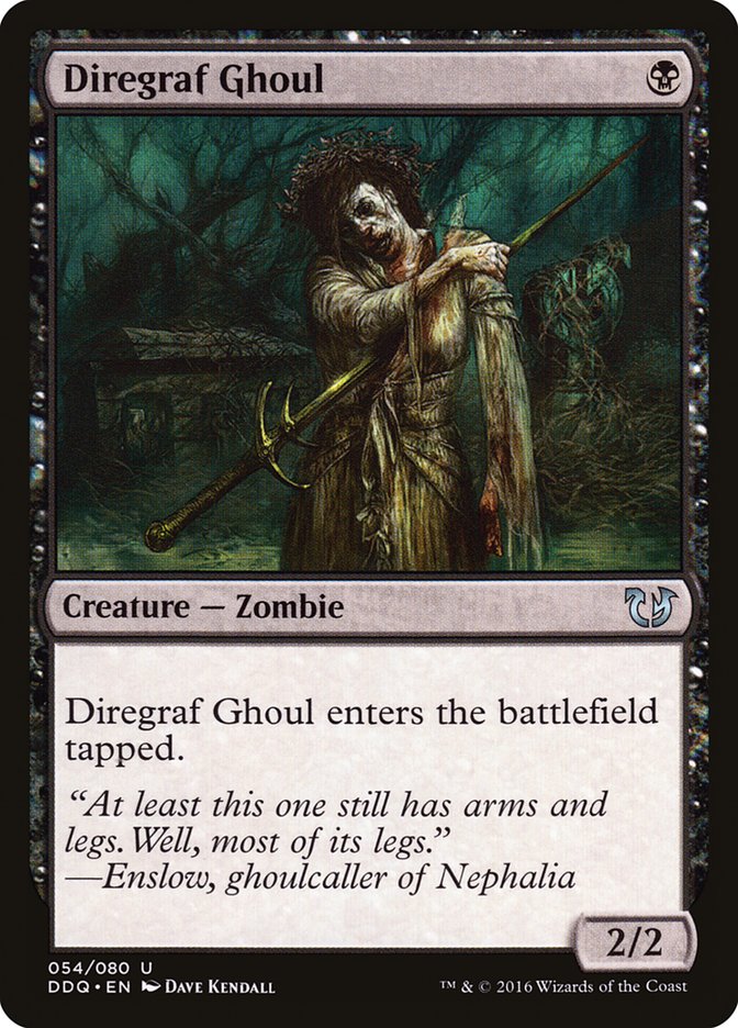 Diregraf Ghoul [Duel Decks: Blessed vs. Cursed] | Deep Dive Games St. Marys