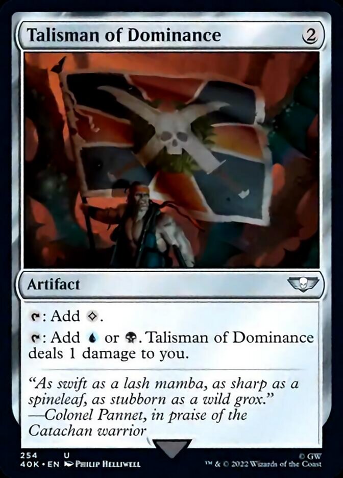 Talisman of Dominance (254) (Surge Foil) [Warhammer 40,000] | Deep Dive Games St. Marys