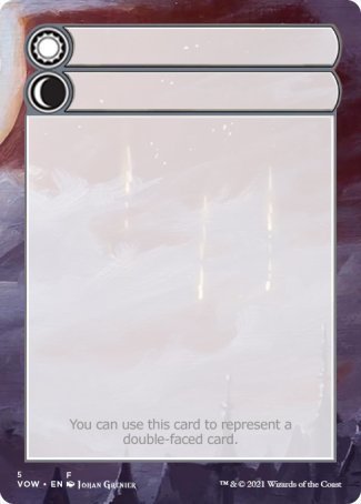 Helper Card (5/9) [Innistrad: Crimson Vow Tokens] | Deep Dive Games St. Marys