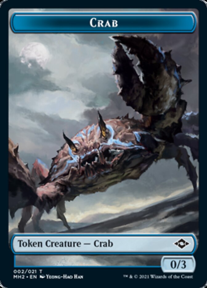 Crab Token [Modern Horizons 2 Tokens] | Deep Dive Games St. Marys