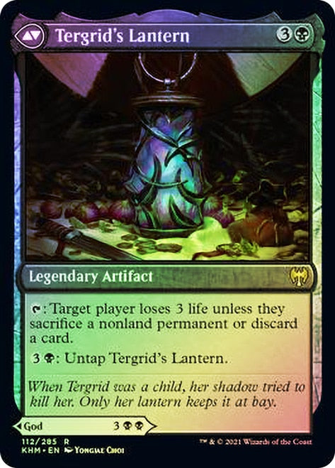 Tergrid, God of Fright // Tergrid's Lantern [Kaldheim Prerelease Promos] | Deep Dive Games St. Marys