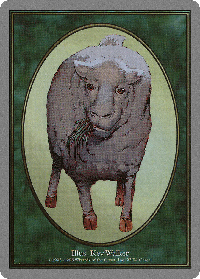 Sheep Token [Unglued Tokens] | Deep Dive Games St. Marys