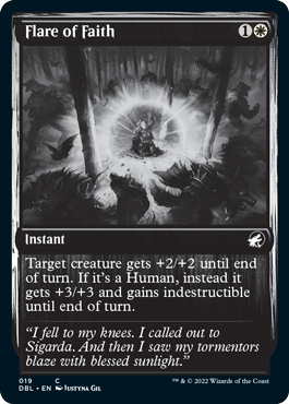 Flare of Faith [Innistrad: Double Feature] | Deep Dive Games St. Marys