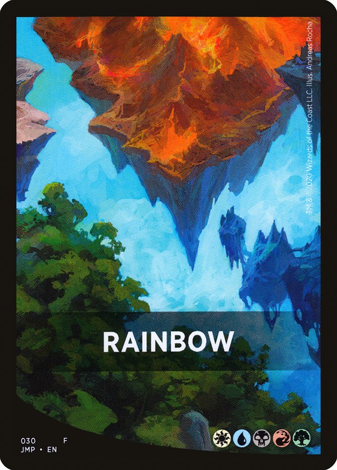 Rainbow Theme Card [Jumpstart Front Cards] | Deep Dive Games St. Marys