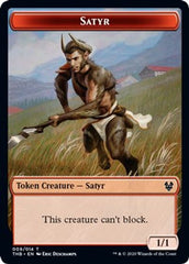 Satyr // Goblin Construct Double-Sided Token [Challenger Decks 2021 Tokens] | Deep Dive Games St. Marys