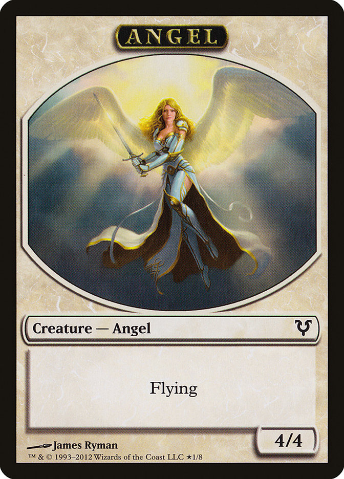 Angel // Demon Double-Sided Token [Open the Helvault] | Deep Dive Games St. Marys