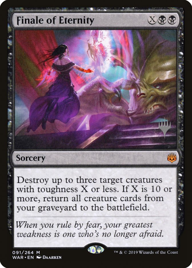 Finale of Eternity (Promo Pack) [War of the Spark Promos] | Deep Dive Games St. Marys