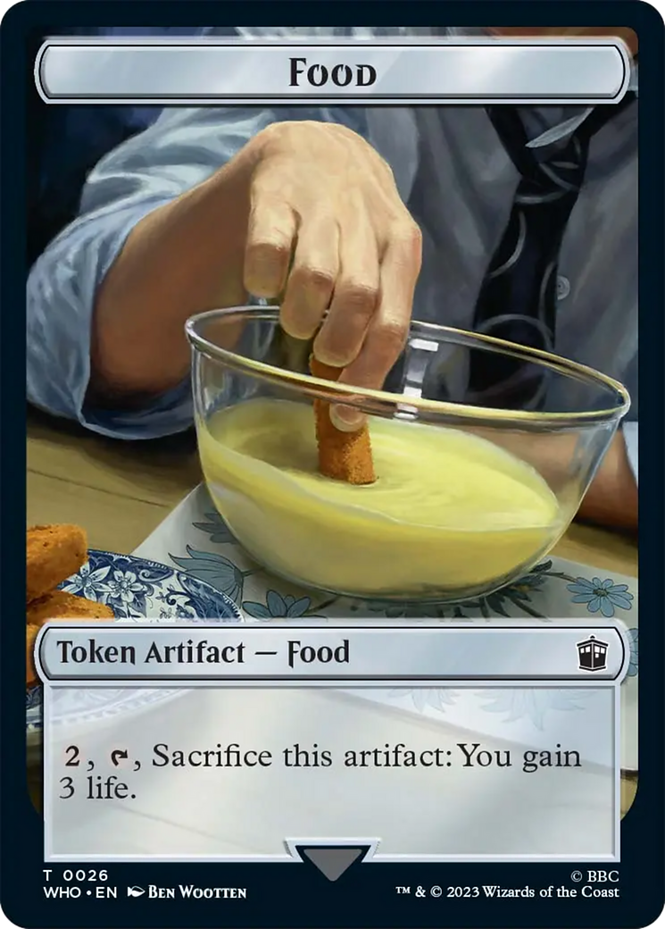 Food Token [Doctor Who Tokens] | Deep Dive Games St. Marys