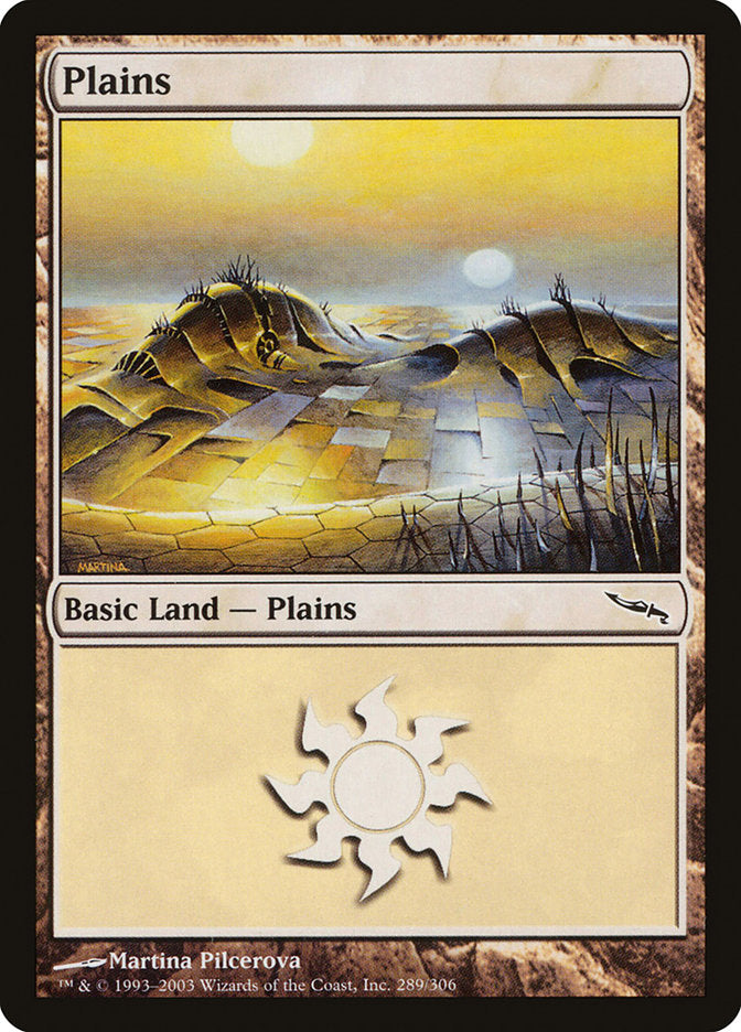 Plains (289) [Mirrodin] | Deep Dive Games St. Marys