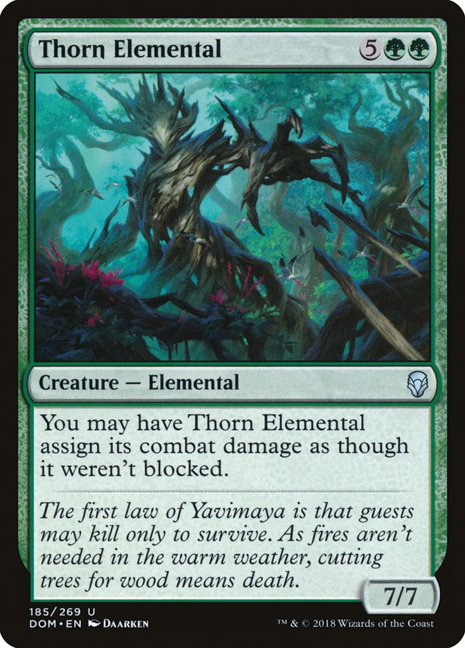 Thorn Elemental [Dominaria] | Deep Dive Games St. Marys