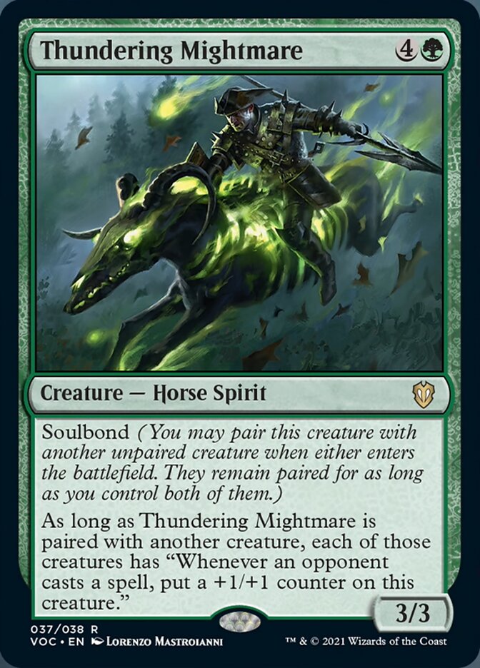 Thundering Mightmare [Innistrad: Crimson Vow Commander] | Deep Dive Games St. Marys