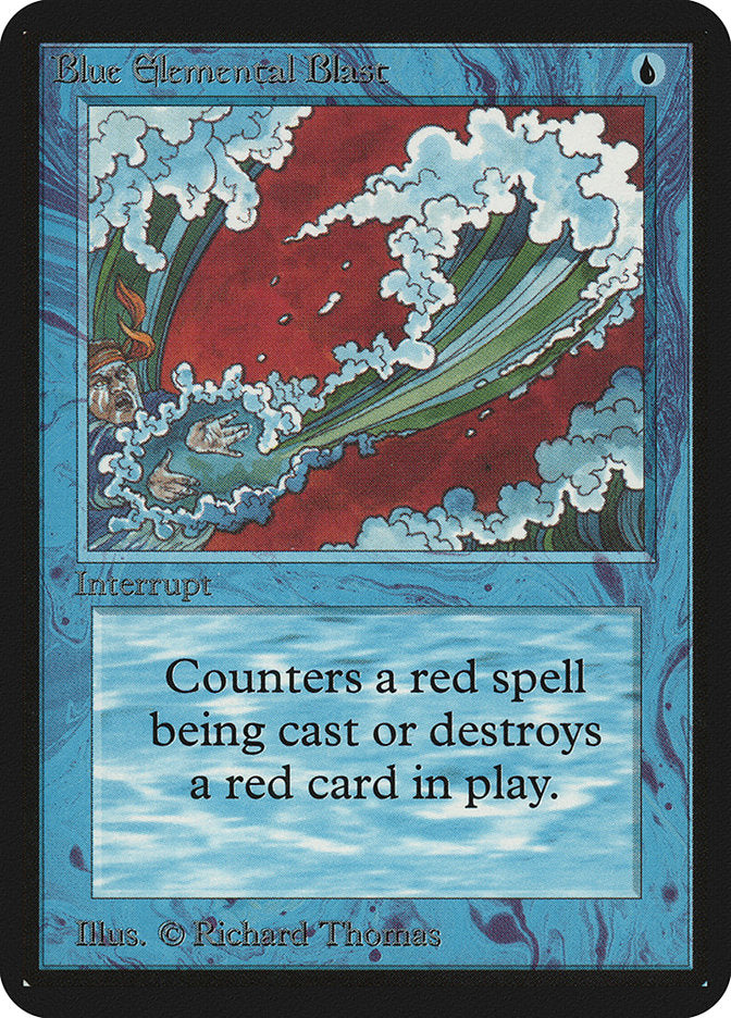 Blue Elemental Blast [Alpha Edition] | Deep Dive Games St. Marys