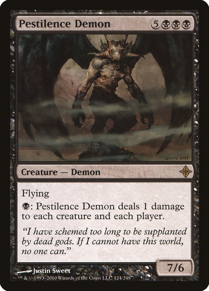 Pestilence Demon [Rise of the Eldrazi] | Deep Dive Games St. Marys