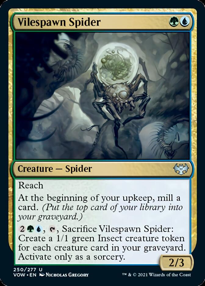 Vilespawn Spider [Innistrad: Crimson Vow] | Deep Dive Games St. Marys