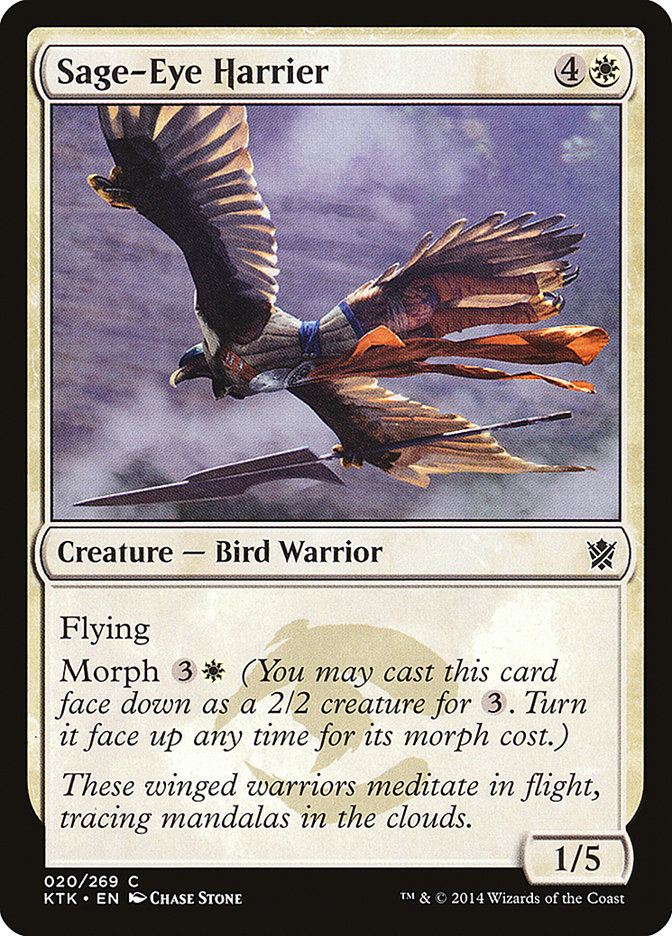 Sage-Eye Harrier [Khans of Tarkir] | Deep Dive Games St. Marys