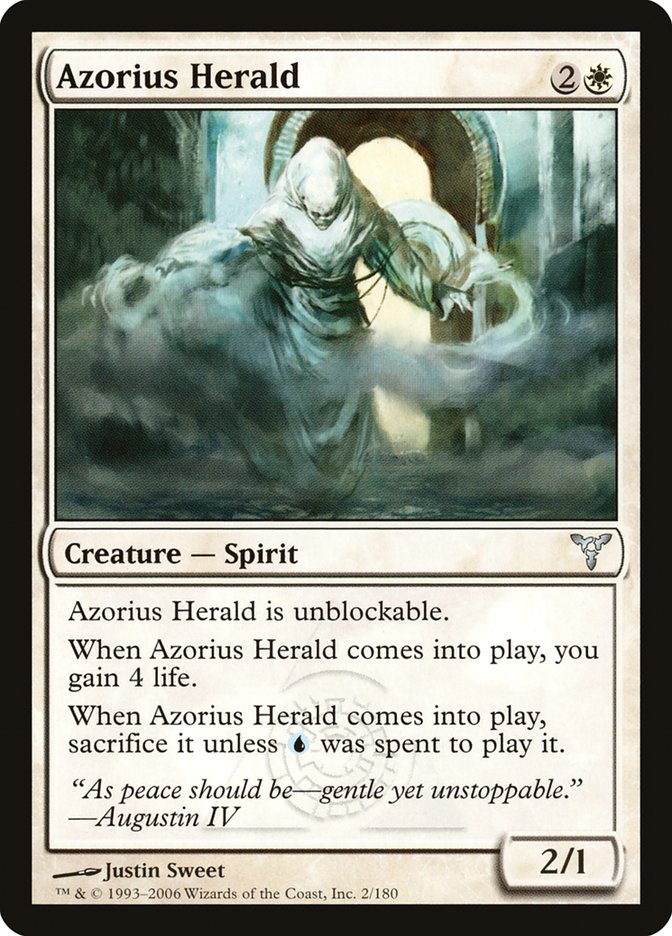 Azorius Herald [Dissension] | Deep Dive Games St. Marys