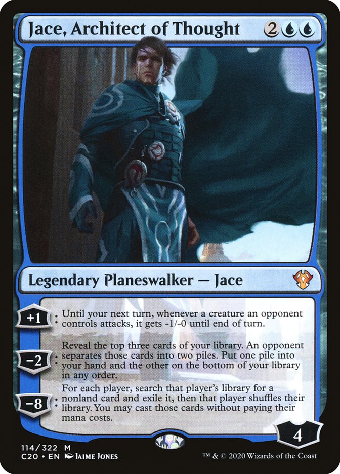 Jace, Architect of Thought [Commander 2020] | Deep Dive Games St. Marys