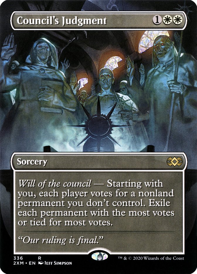 Council's Judgment (Toppers) [Double Masters] | Deep Dive Games St. Marys