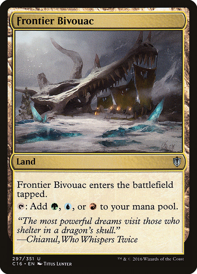 Frontier Bivouac [Commander 2016] | Deep Dive Games St. Marys