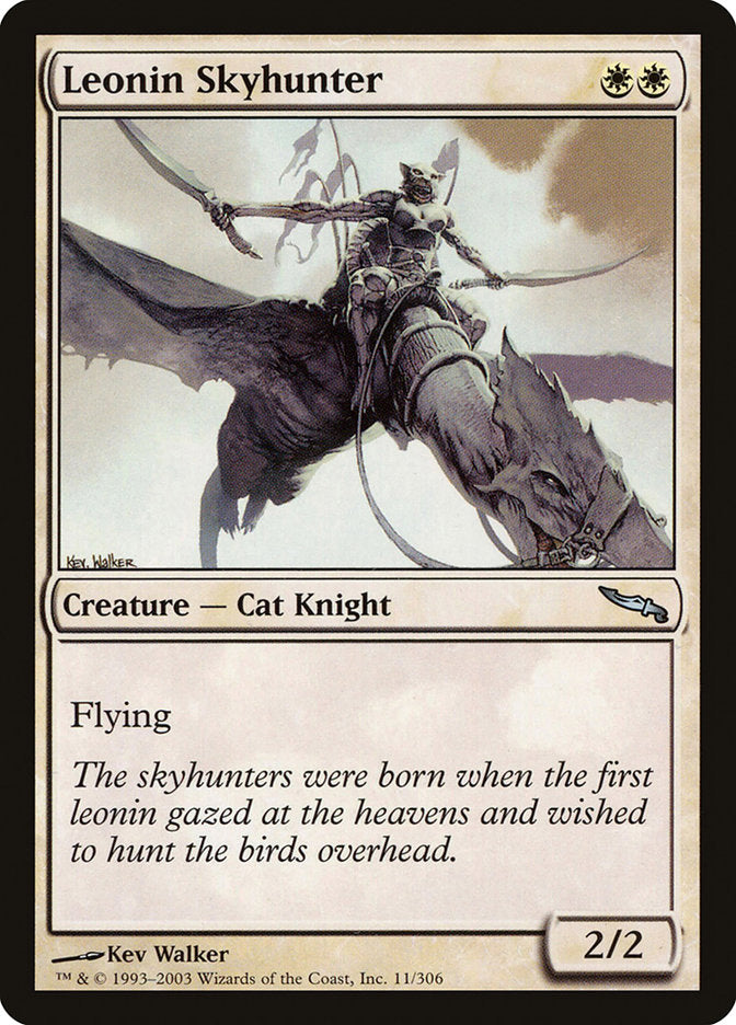 Leonin Skyhunter [Mirrodin] | Deep Dive Games St. Marys