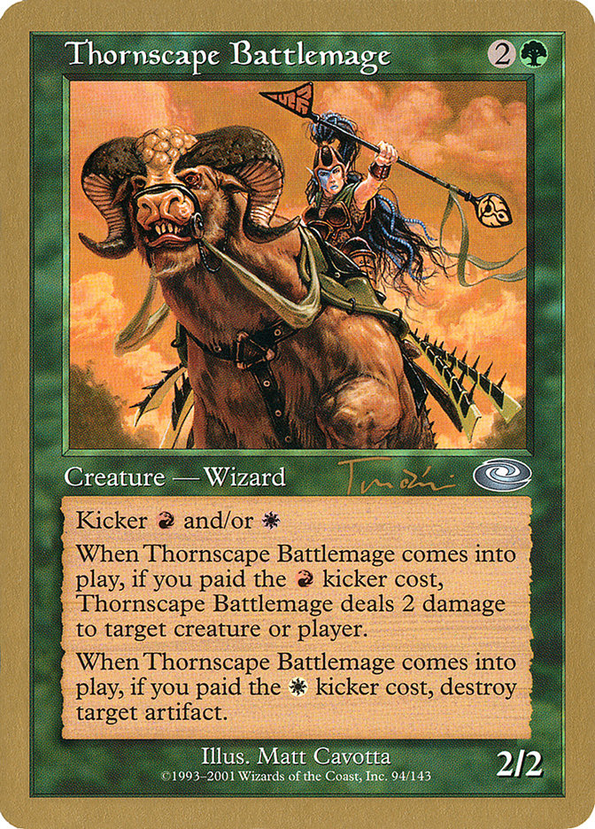 Thornscape Battlemage (Jan Tomcani) [World Championship Decks 2001] | Deep Dive Games St. Marys