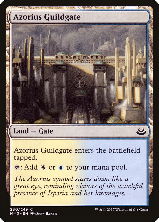 Azorius Guildgate [Modern Masters 2017] | Deep Dive Games St. Marys