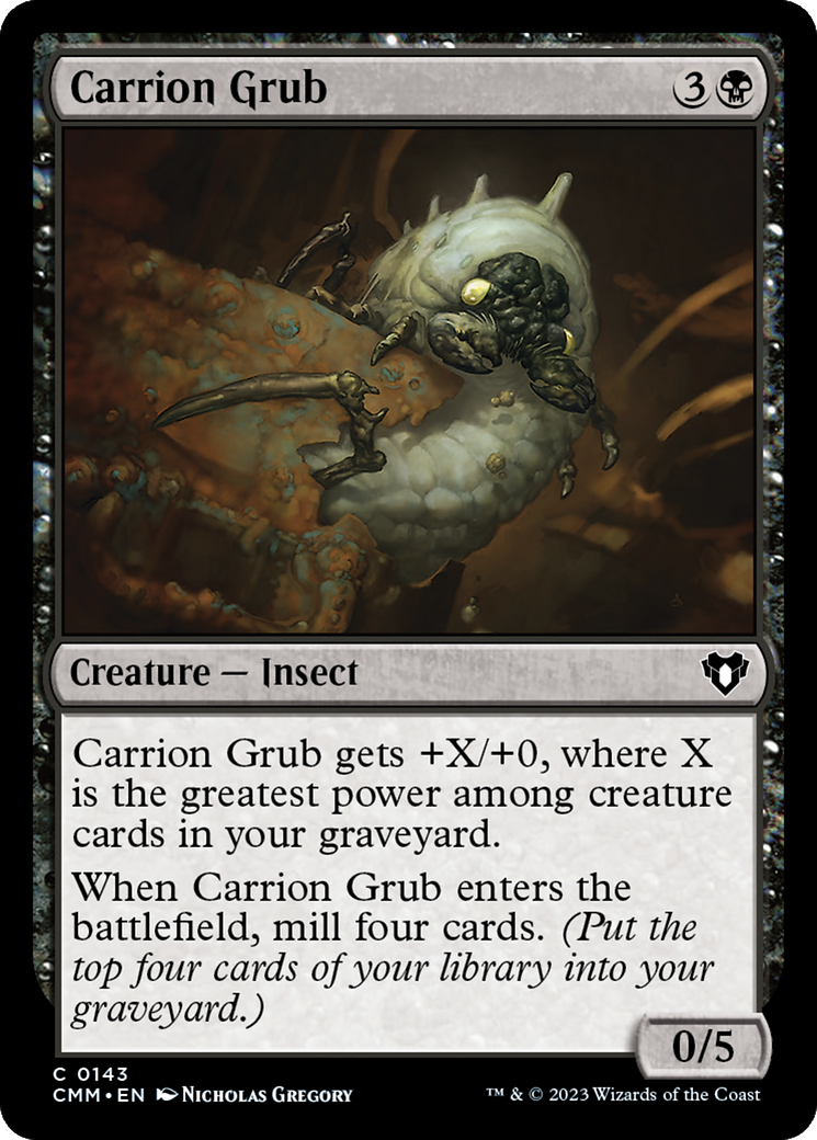 Carrion Grub [Commander Masters] | Deep Dive Games St. Marys