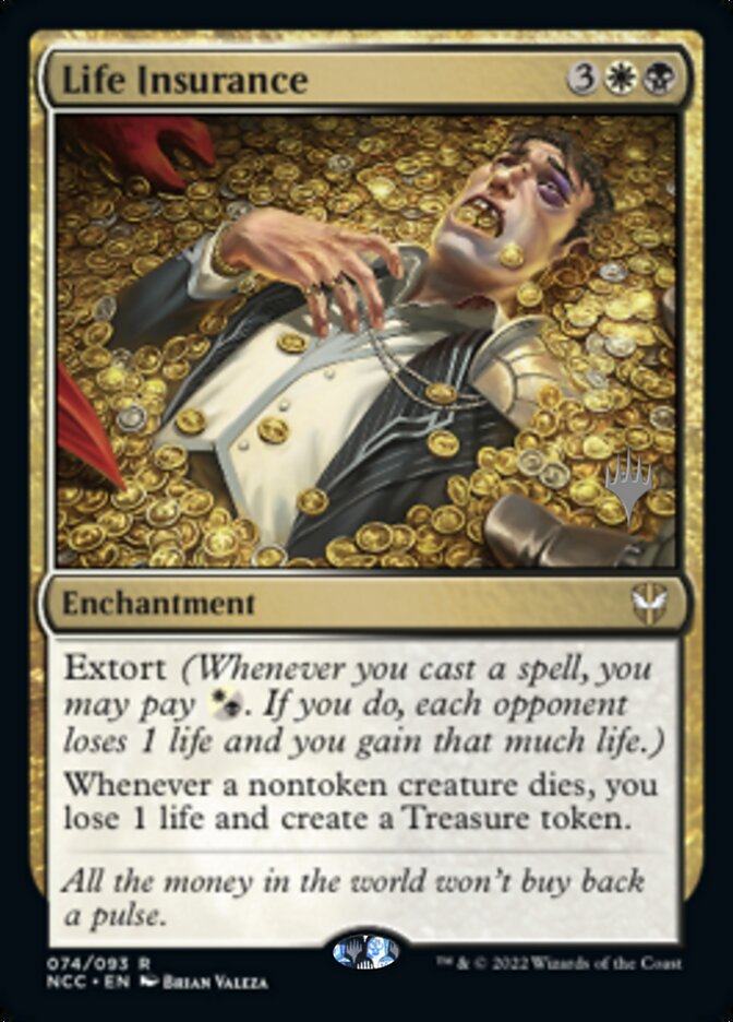 Life Insurance (Promo Pack) [Streets of New Capenna Commander Promos] | Deep Dive Games St. Marys