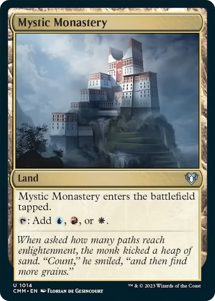 Mystic Monastery [Commander Masters] | Deep Dive Games St. Marys
