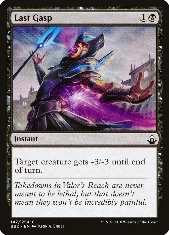 Last Gasp [Battlebond] | Deep Dive Games St. Marys
