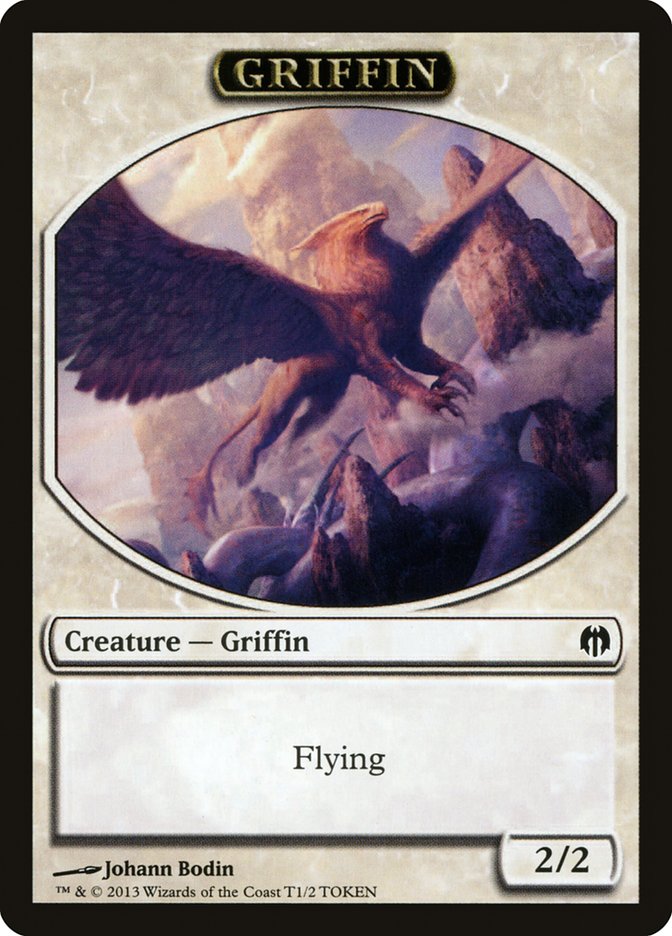 Griffin Token [Duel Decks: Heroes vs. Monsters Tokens] | Deep Dive Games St. Marys