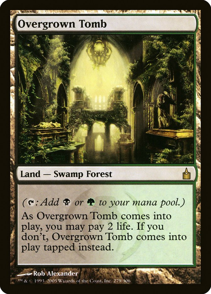 Overgrown Tomb [Ravnica: City of Guilds] | Deep Dive Games St. Marys