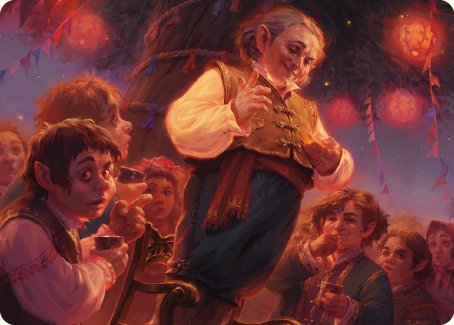 Bilbo, Retired Burglar Art Card [The Lord of the Rings: Tales of Middle-earth Art Series] | Deep Dive Games St. Marys